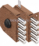 Картинка ГРАНИТ 1.06.52.MА замок накладной для дверей усиленной конструкции